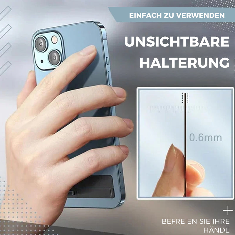 Gluschwein - Ultradünner unsichtbarer Mini Handyhalter