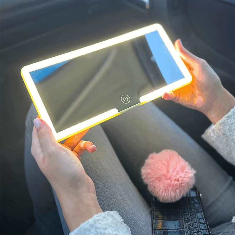 Gluschwein - Auto LED Sonnenblende Vanity Mirror
