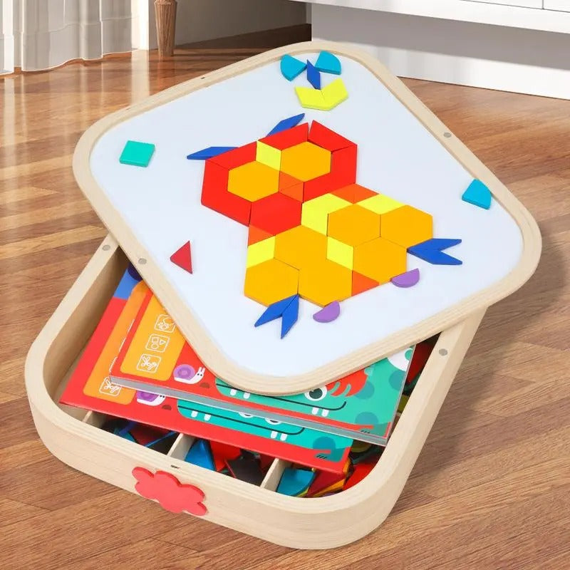 WoodMagnets - Holz-Magnetpuzzle — Kreativität und Selbstvertrauen fördern