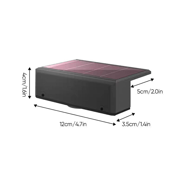 Gluschwein - Superhelle Solar-Wandleuchte