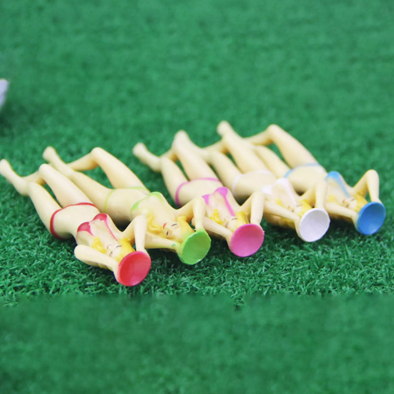 Gluschwein - Lustige Bikini-Mädchen Golf-Tee (6 Stück)