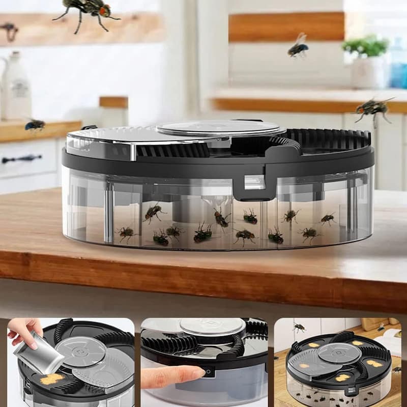 FlyCatcher - Atrapa moscas automático para un entorno libre de moscas