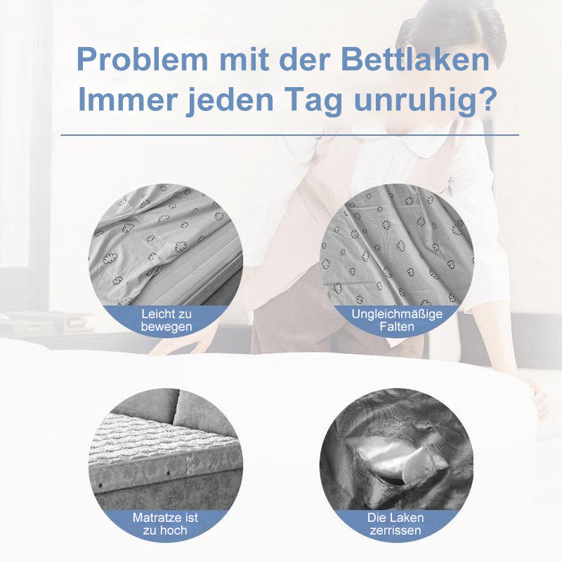 Gluschwein - Anti-Rutsch-Bettlakenhalter für den Haushalt