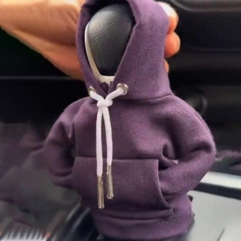 Gluschwein - Hoodie Auto-Schalthebelabdeckung Violett