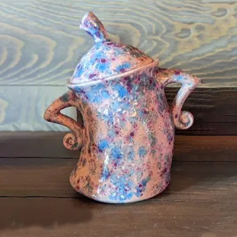 Gluschwein - Tasse mit Haltung rosa