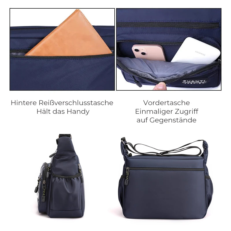Gluschwein - Herren Umhängetasche mit mehreren Taschen