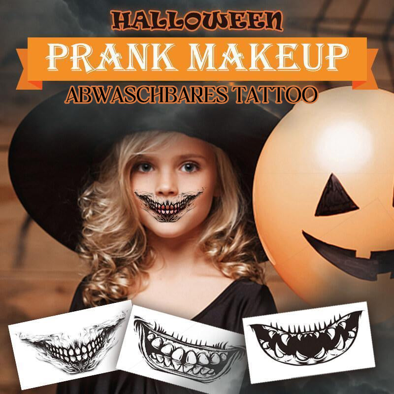 Gluschwein - đFRĂHE HALLOWEEN-AKTIONđGruseliges TemporĂ€res Halloween-Tattoo