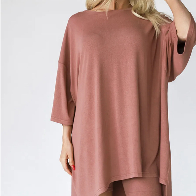 Gluschwein - 2-teiliges Outfit-Lounge-Set Rosa
