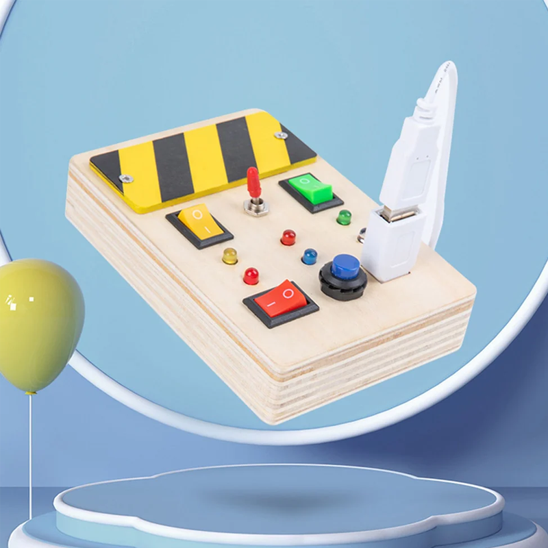 Gluschwein - Elektronisches Busy Board für Kinder