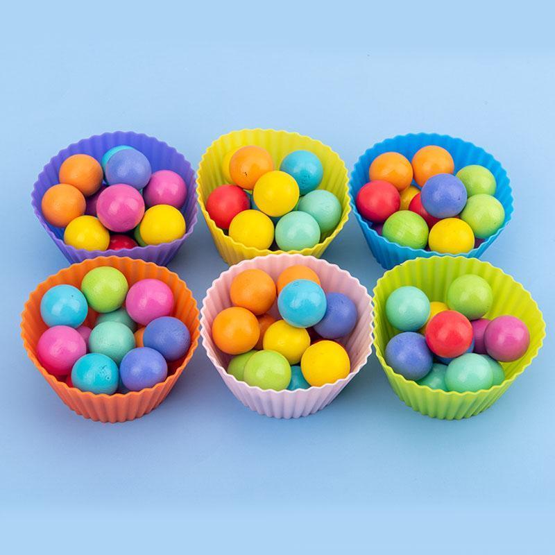 Gluschwein - Holz Perlen Lernspielzeug