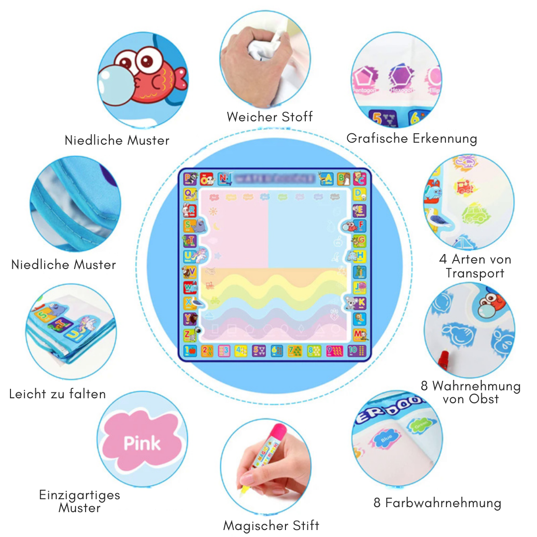 MagicCanvas | Tapete para pintar con agua
