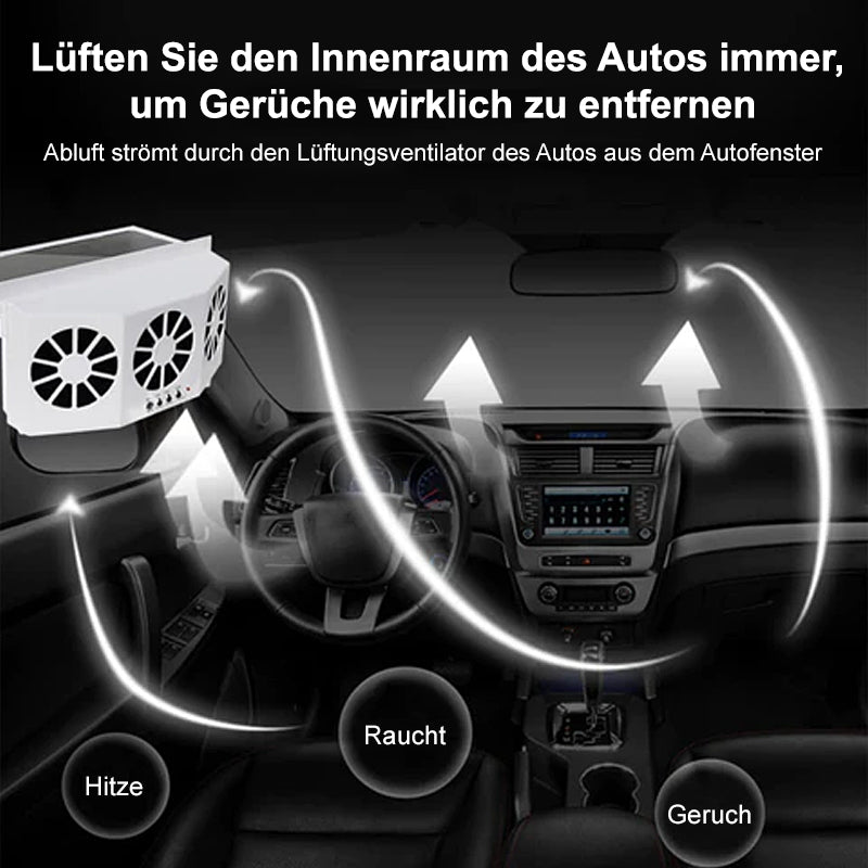Gluschwein - Solarbetriebener Fahrzeugabluftventilator
