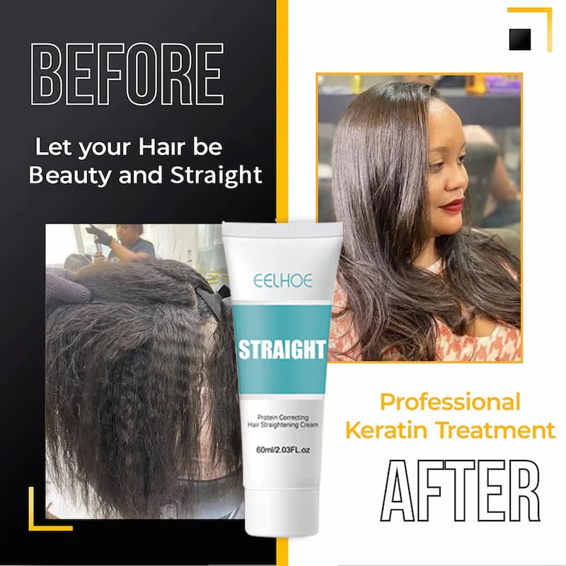 StraightHair - Crème lissante instantanée pour cheveux soyeux