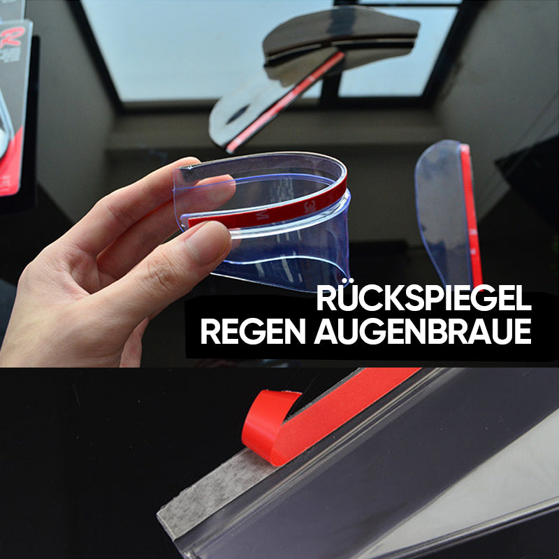 Gluschwein - Autospiegel-Regenschranke