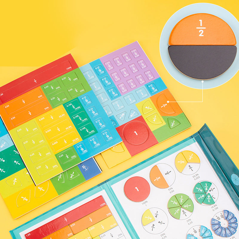 Gluschwein - Magnetisches Buch-Bruchteil-Puzzle für Kinder