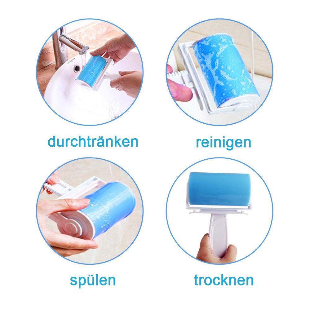 Gluschwein - Abwaschbare klebrige Fusselrolle Flaumentferner