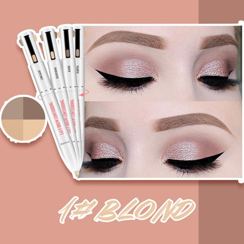 Gluschwein - 4-in-1-Augenbrauenkontur und Markierungsstift 1 # Blond