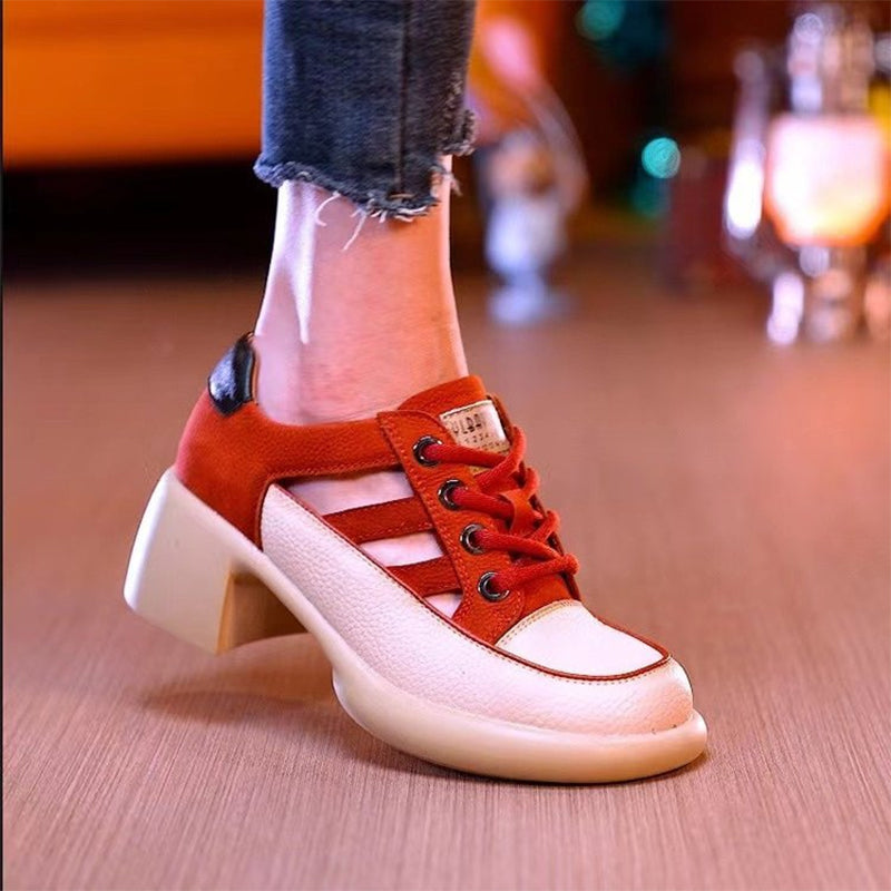Gluschwein - Damen Sommer neue hohle hochhackige Sandalen