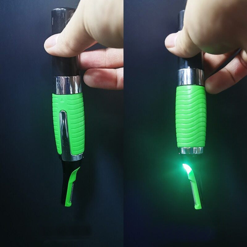 Gluschwein - Akku-Augenbrauenschneider mit Licht