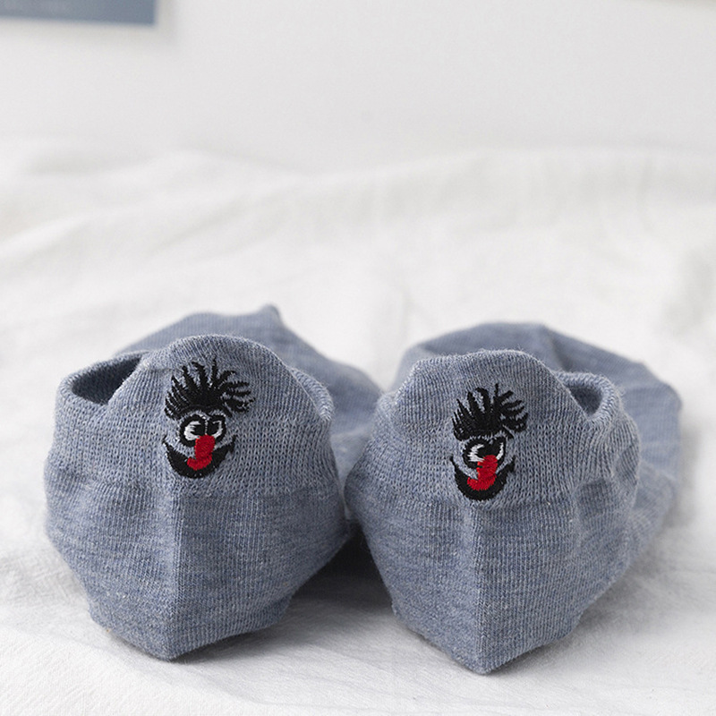 Gluschwein - Crew-Socken mit Sesamstraße-Stickerei (10 Paar)