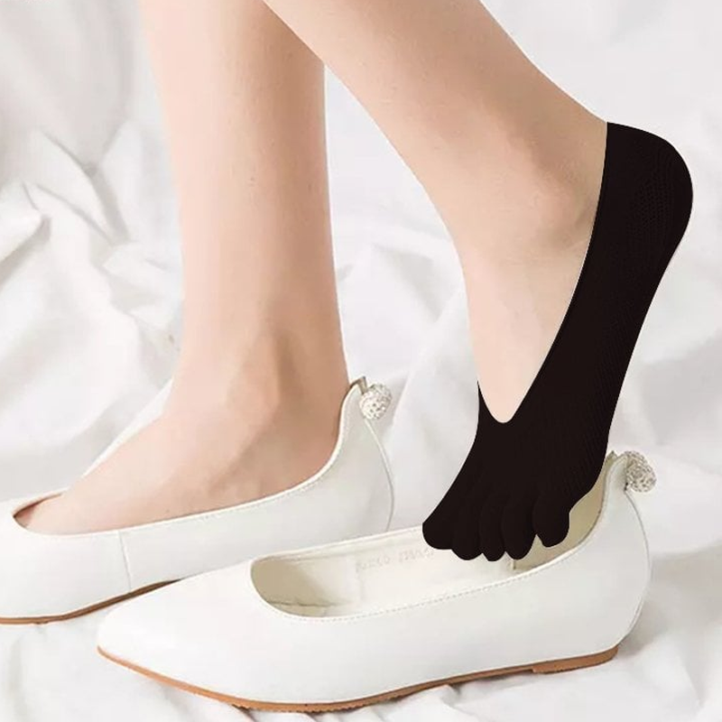 Calcetines con puntera para mujer