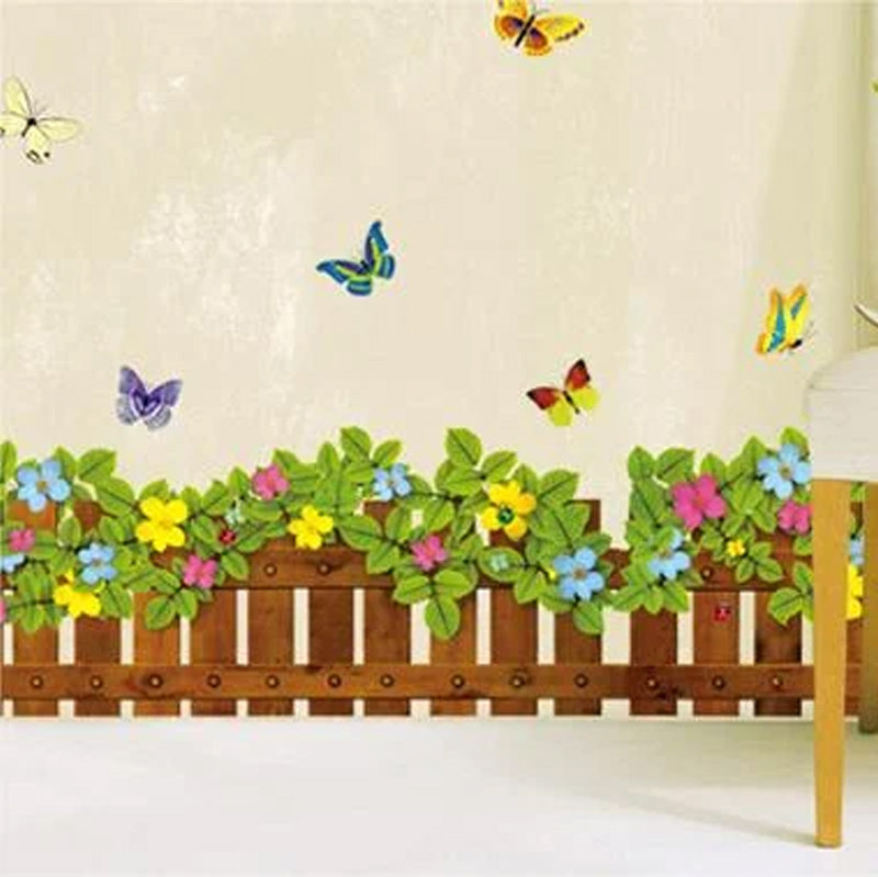 Gluschwein - Natürliche 3D-Blumen-Wanddekoration aus grünem Gras
