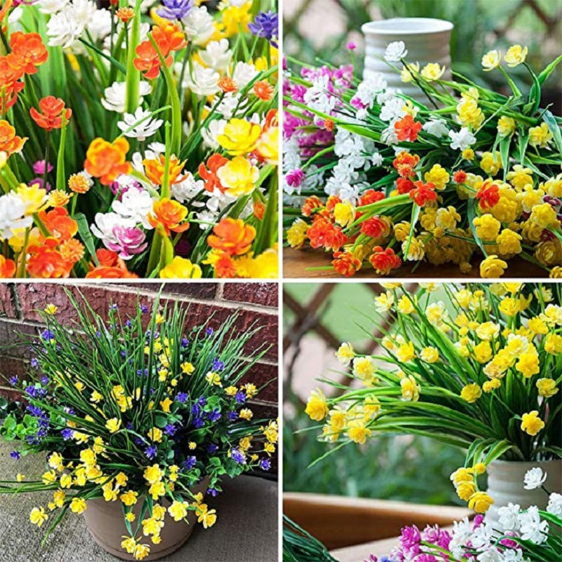 Gluschwein - Künstliche Blumen im Freien