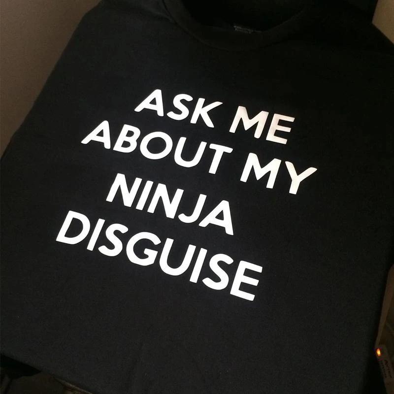 Gluschwein - Ninja-Verkleidungs-T - Shirt
