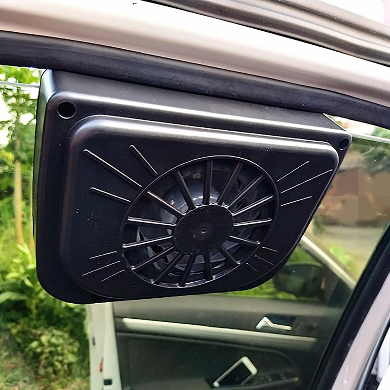 Gluschwein - Solarbetriebener Autoventilator