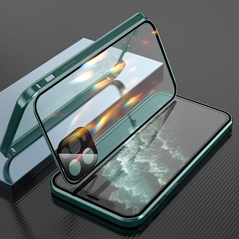Gluschwein - iPhone-Hülle mit doppelseitiger Schnalle Grün