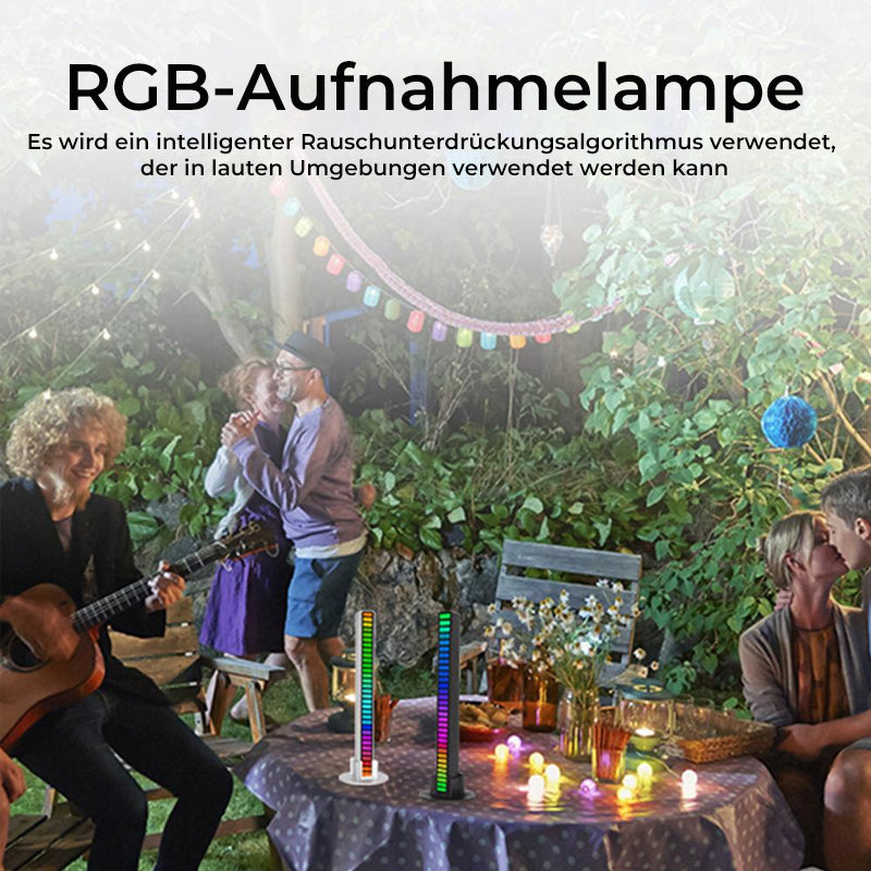 Gluschwein - Kabellose Soundaktivierte RGB-Lichtleiste