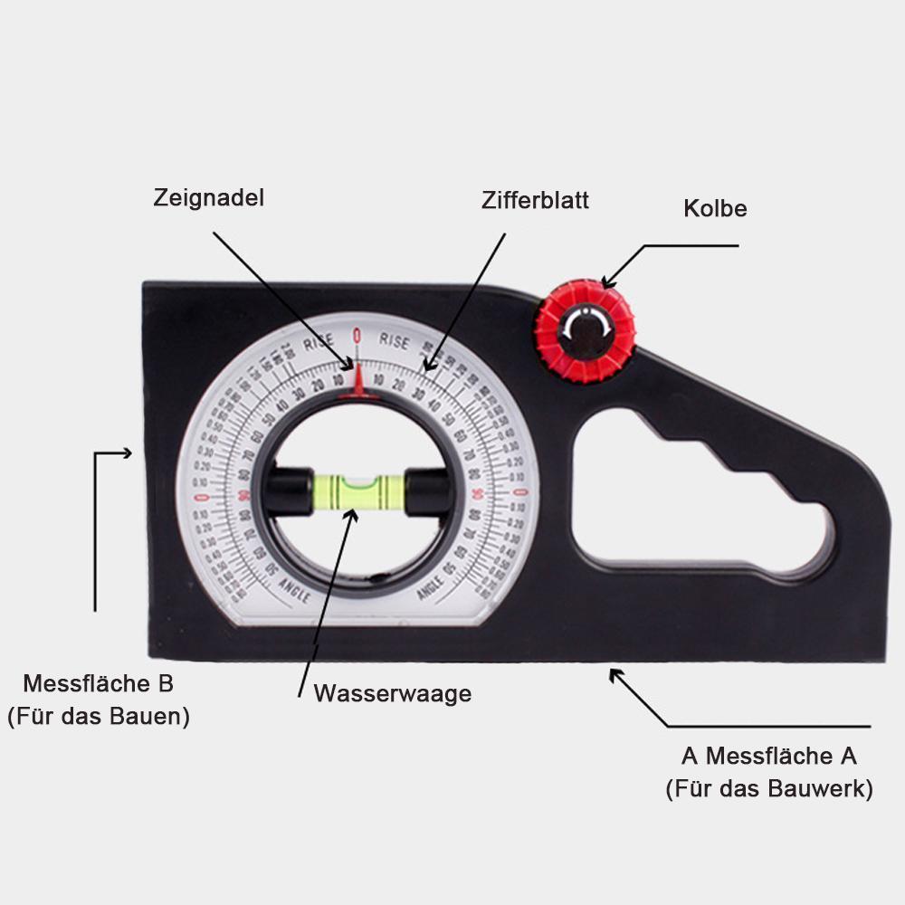 Gluschwein - Neigungswinkel-Winkelmesser-Deklinometer