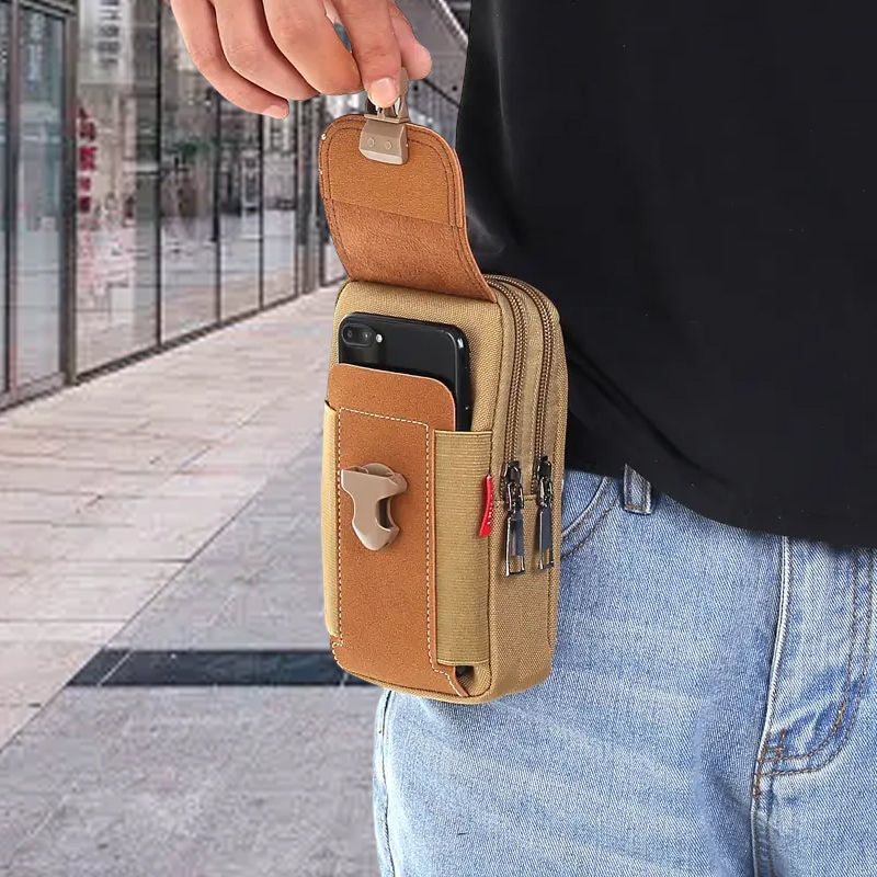 Gluschwein - Multifunktionale Gürtel-Handytasche für Herren