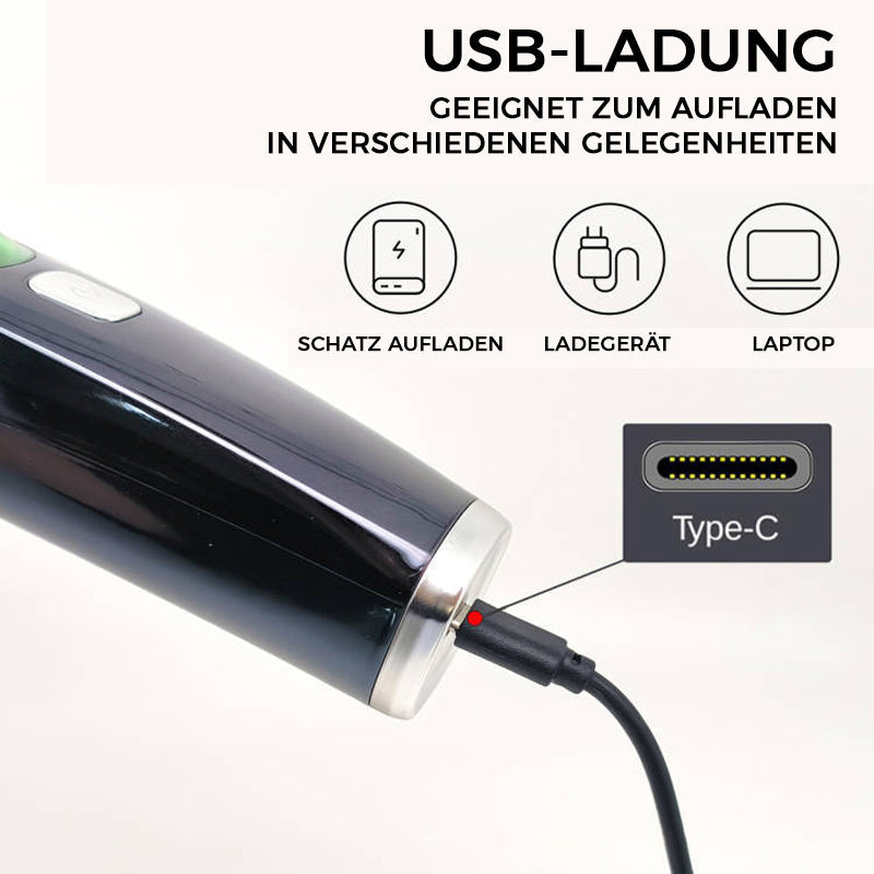 Gluschwein - Automatischer Haarschneider mit Saugfunktion für Herren