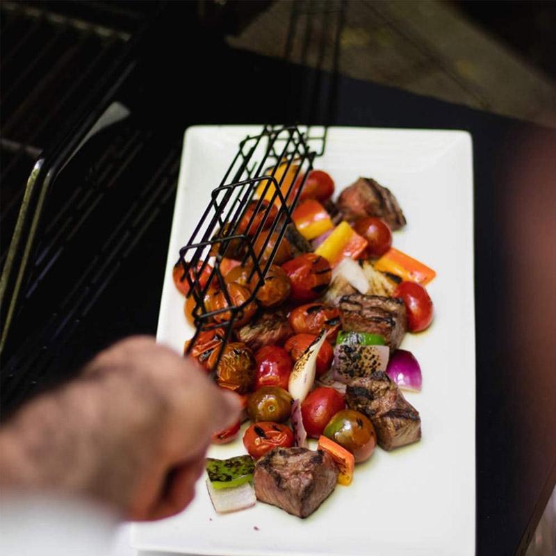 Gluschwein - Engeliebe Wiederverwendbarer Kabob Grillkorb