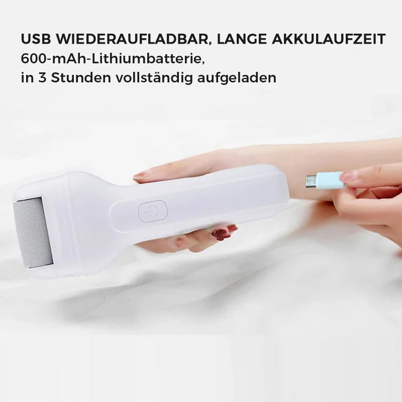 Gluschwein - Rechargeable electric foot callus remover
