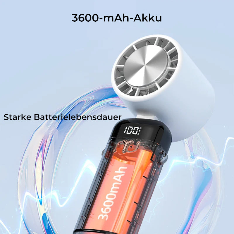 Gluschwein - Tragbarer elektrischer Handventilator