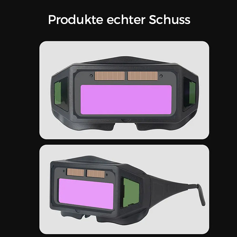 Gluschwein - Brennende Augenschutzbrille zum Schweißen