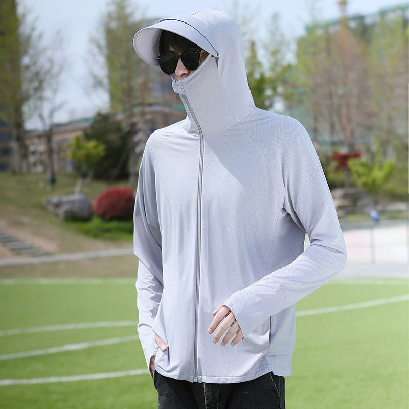 Gluschwein - Sonnenschutzjacke Unisex Grau
