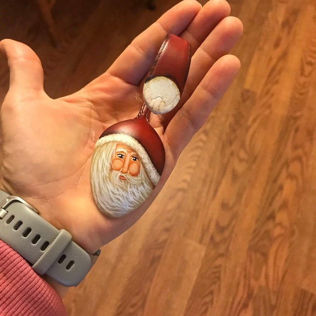 Fourchette à friser Décorations de Noël du Père Noël