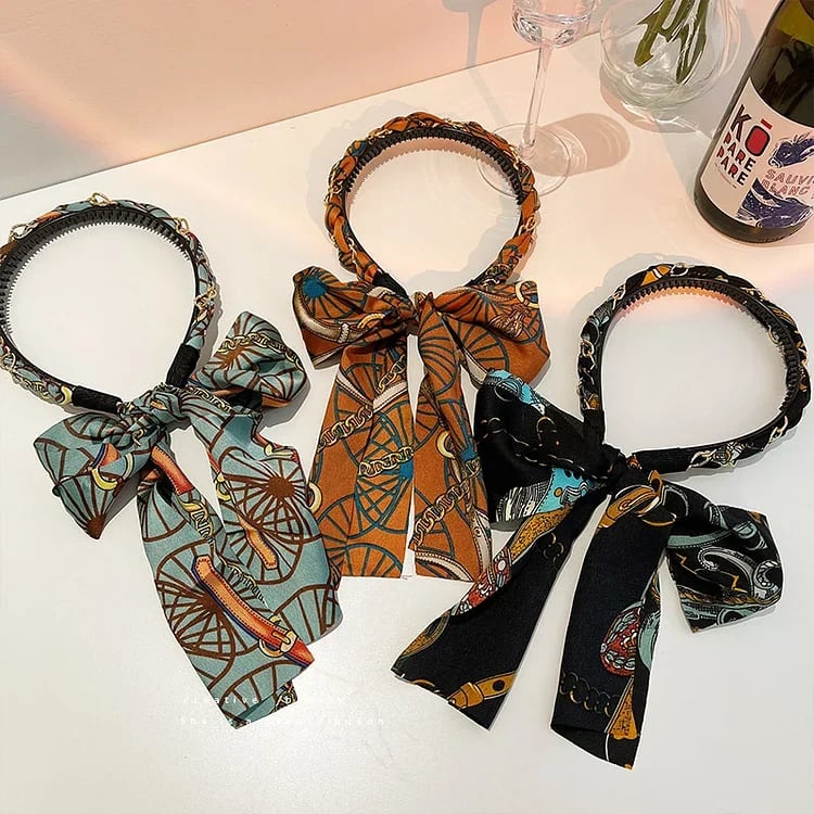 Serre-tête en satin avec fonction tressage – parfait pour l'Oktoberfest et les festivités