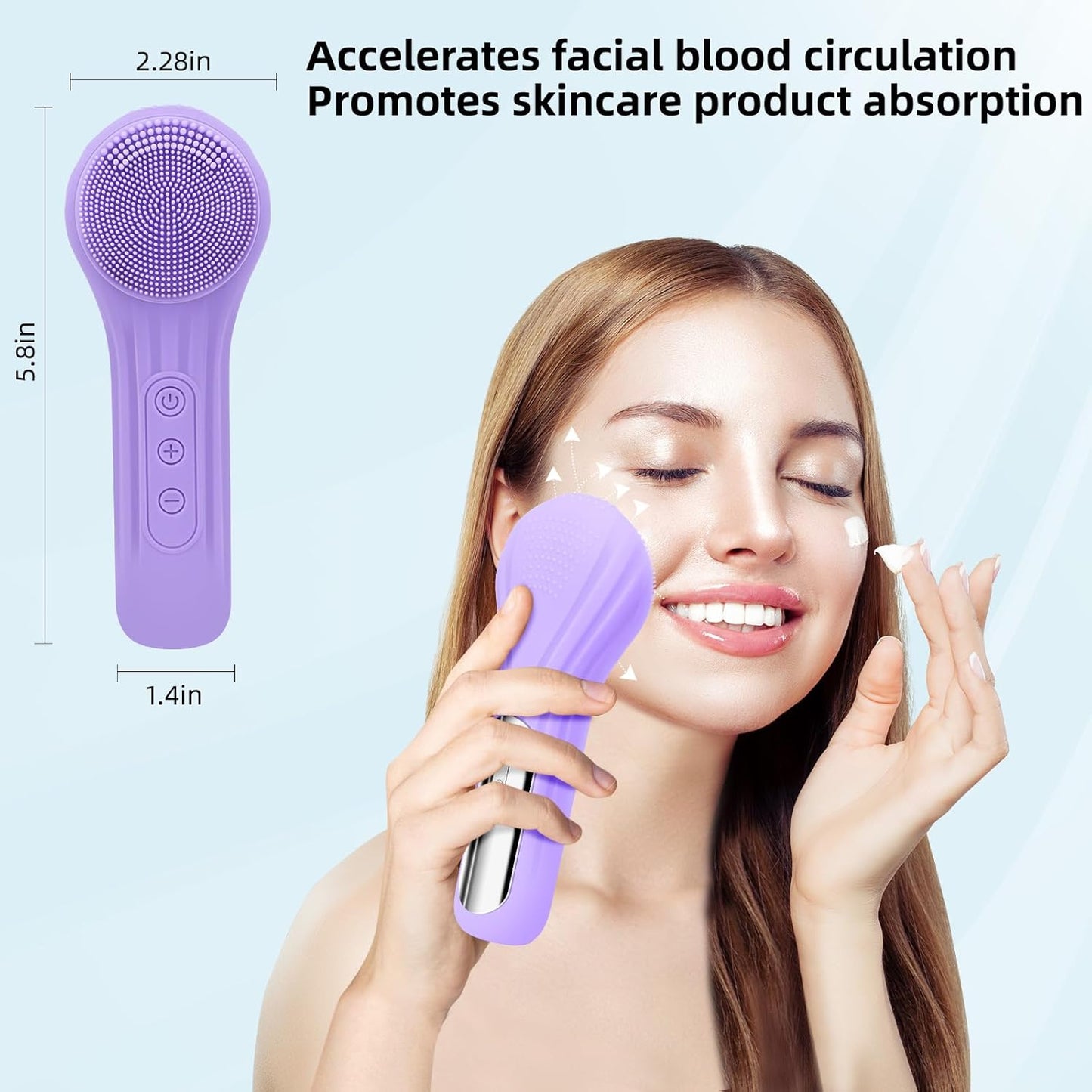 CleansingBrush - Wasserdichte Gesichtsreinigungsbürste