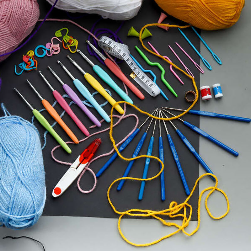 Gluschwein - Ein praktisches Set Strick-Requisiten