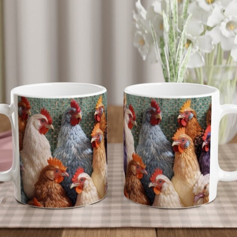 Gluschwein - Hahn-Tasse