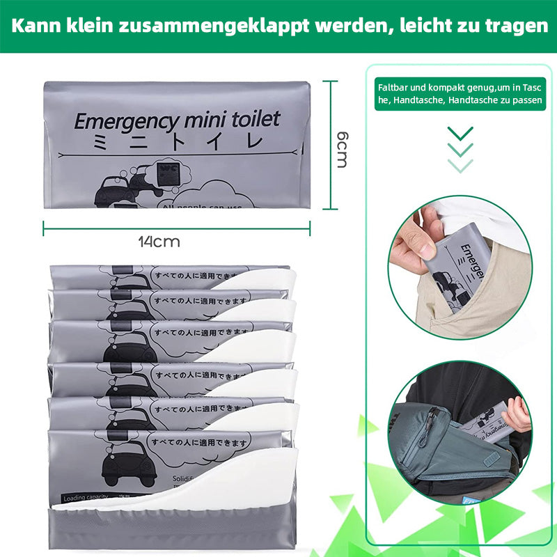 Gluschwein - Tragbarer Reise-Einweg-Urinbeutel