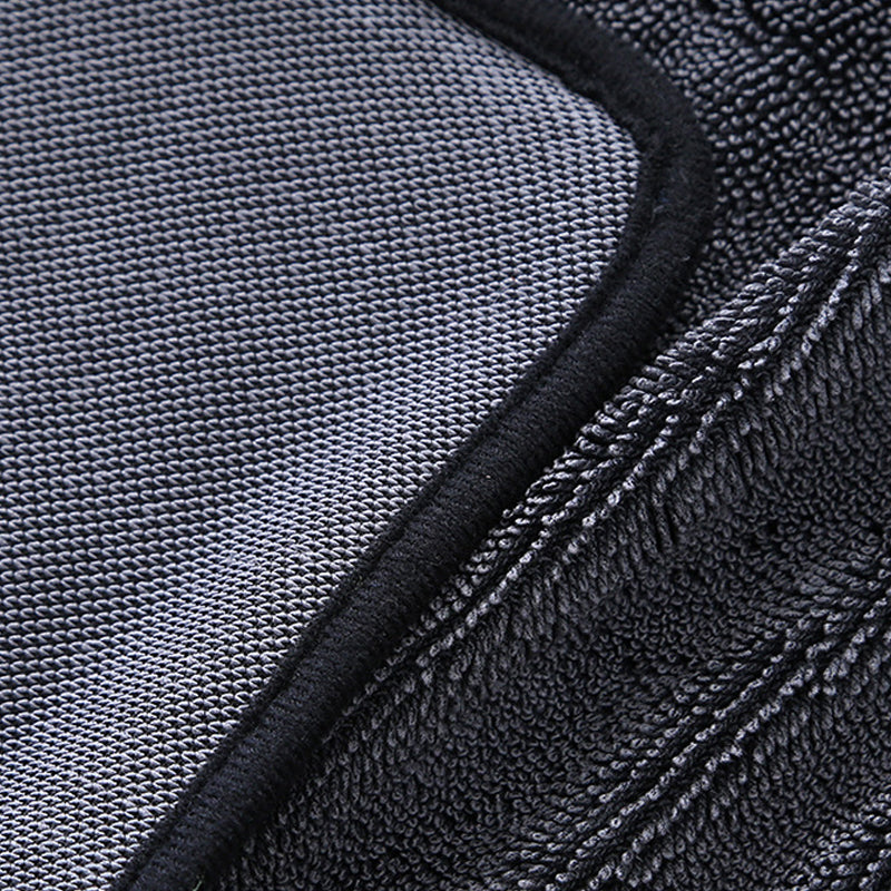 Serviette en microfibre torsadée pour le lavage de voiture et le nettoyage des vitres / 40 × 60 cm