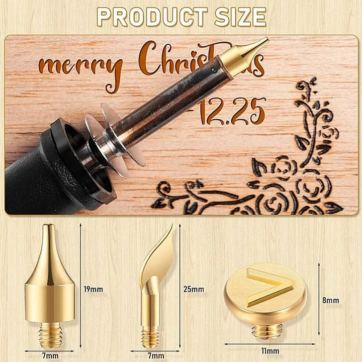 WoodEngraver - Juego de pirograbado en madera para artistas