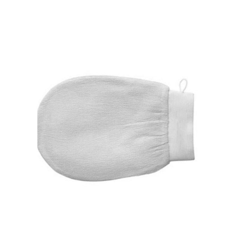 Gluschwein - Peeling-Badehandschuhe Weiss