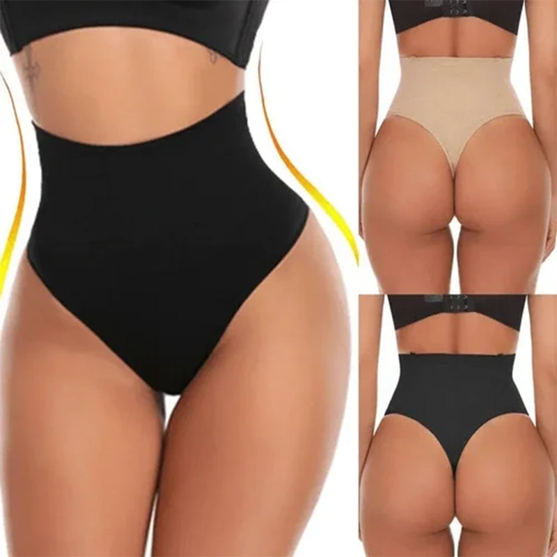 Gluschwein - Tanga zur Bauchkontrolle mit hoher Taille