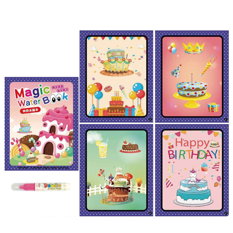 Gluschwein - Magisches Wasserbilderbuch Für Kinder Kuchen